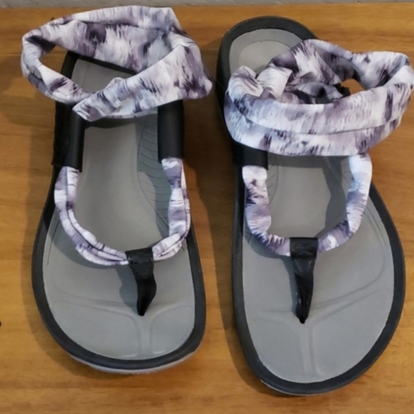 KURU Shoes Kuru Fabric Sling Plantar Fasciitis Arch Support Sandals